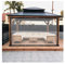 YIQIFLY Plane Transparent mit Ösen, Outdoor PVC Trennvorhänge Planenvorhänge für Pavillons Pergola Balkone Gärten Klar Seitenteile Wetterfeste Plane (Color : Clear, Size : 3x4m/9.84x13.12ft)