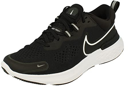 NIKE React Miler 2 Herren-Laufschuhe CW7121, Sneaker, Schuhe (UK 9 US 10 EU 44, Schwarz/Weiß/Rauchgrau 001), Schwarz Weiß Rauchgrau 001, 44 EU
