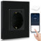 BSEED Smart ZigBee Steckdose, Energiekostenmesser, Alexa ZigBee Steckdose mit Verbrauchsmessung, 1 Fach Steckdose arbeitet mit Amazon Alexa und Google Home Schwarz (Tuya ZigBee Hub erforderlich)