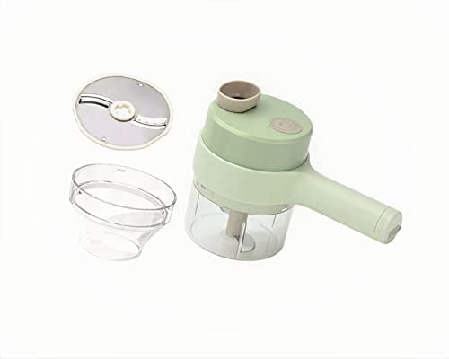 TEMPO DI SALDI Mini cortador de verduras 4 en 1 picadora portátil eléctrica inalámbrica recargable