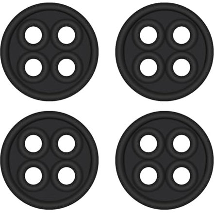 Be In Your Mind 4pcs Joint de Carburateur Joint de Bouchon Carburant de Carburateur Compatible avec Vélo de Poche 2 Temps 47cc/49cc Kit de Réparation Carburateur de Mini Motos Universel