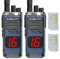 Wurui G5 Global-ptt 4G POC walkie Talkie for Adults Long Range intercom 5000 Miles Distance Network Two Way Radio work team communication professional job unlimit distance (2transparentwithSIM)