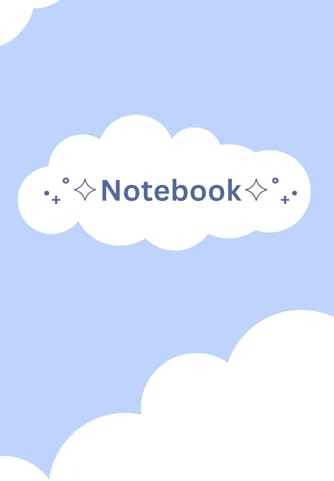 Notebook: Sunny Day Clouds