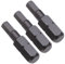 3mm Hex Bit, H3 Allen Key Drill Bit, 3mm x 25mm Hexagon Screwdriver, 1/4 Hex Shank Insert for Screwdrivers, Cordless Drills, and Impact Drivers (3 pcs)