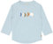 LÄSSIG Unisex Baby Rashguard Langarm Rash-Guard-Shirt, Hellblau, 62/68