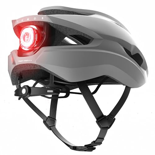 Lumos Ultra Fly - Lightweight Road Optimized Bike Helmet | Lumos Firefly Compatible | Built-in Sunglasses Port | Custom-Made Fit System for Adult Men & Women | Bicycle Cycling Accessories