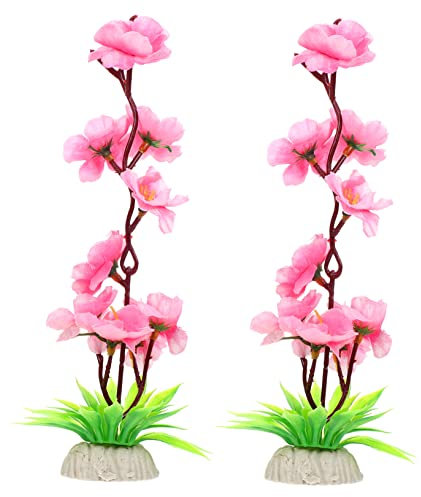 GOOHOCHY 2sets Lebensechte Künstliche Blume Für Sushi Platte Gefälschte Blume Decor Robust Küche 2 Stücke * 2