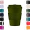 Ecoffee Cup 8oz 240ml Reusable Eco-Friendly 100% Plant Based Coffee Cup with Silicone Lid & Sleeve - Melamine Free & Biodegradable Dishwasher/Microwave Safe Travel Mug (Oberon)