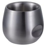 Taza de café,Tazas Mini tazas de té de acero inoxidable reutilizables, taza de café espresso con aislamiento de doble pared, taza de cerveza de metal for acampar, taza for beber en casa o en la oficin