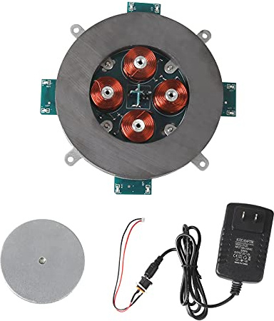 ToysWeltX Under-stacked Magnetic Levitation, DIY Magnetisches Schwebemodul Magnetische Aufhängung mit Licht (500g)