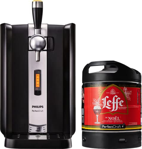 Perfect Draft Zapfanlage HD 3720/26 + 6L Fass | Fassbier, inkl 5 EUR MEHRWEG Pfand (Leffe Noël)
