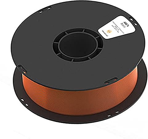 3D-Druckerfilament, 3D-Drucker-Verbrauchsmaterial, ABS K5T-Filament, Transparente, Hohe Lichtdurchlässigkeit, 1,75 Mm, 1Kg (2.2Lb) Spule,Transparent orange