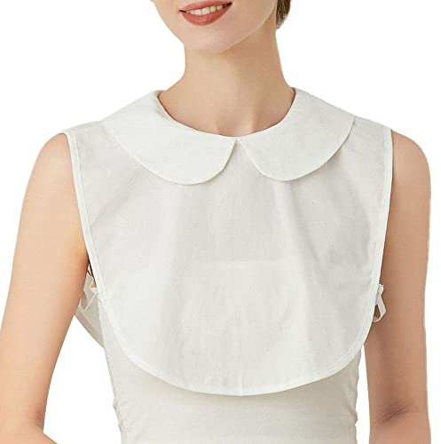 LoudSung Demi-chemise détachable avec col de poupée, design élégant pour femme, Collier pour poupée, 48, 46