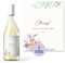 Flaschenetiketten Hochzeit (5 Stück) | Dekoration oder Geschenk zur Hochzeit und Verlobung | Aufkleber für Weinflasche, Sektflasche selbstklebend | Geschenk JGA (Wedding Edition #3 Pastell Flowers)