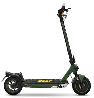 Jeep Adventurer Advanced Safety, Patinete Eléctrico, Motor De 350 W, Batería De 36 V, Pneumáticos Sin Cámara De 10