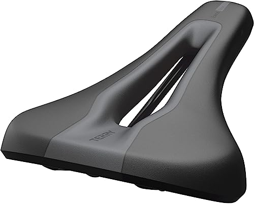 Terry Fahrradsattel Fly Exera Men in der Farbe Schwarz, Polsterung: Comfort Foam, Sitzbreite: 9cm - 12cm, 423 007 12