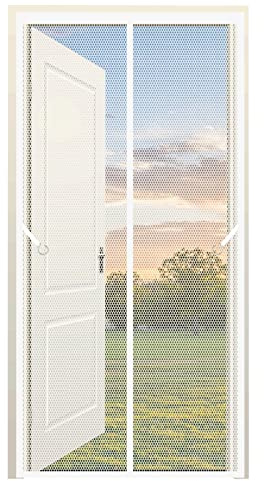 Fliegengitter Für Fenster Fensternetz 250 x 300 cm Fliegengitter Für Fenster Kein Bohren Kinderleichte Montage Fenster-Fliegengitter Für Alle Fenster Bis, Weiß