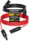 EnerNova Solar Cable Extension 4 mm²/6 mm², Multi-Contact 4, IP67 Waterproof, 10 m, Red, Compatible with Portable Power Stations & Solar Panels