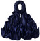 Lina & Lily Damen Schal Stola aus Premium-Satin für Hochzeit Abend (Marineblau)