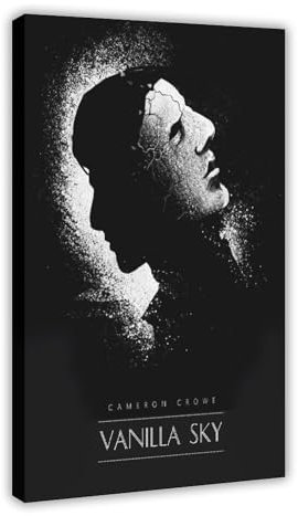 Vanilla Sky Poster 2001 American Science Fiction Thriller Film Cover Home Living Room Club Cafe Art Wall Deco Poster Leinwand Poster Schlafzimmer Dekor Sport Landschaft Büro Zimmer Dekor Geschenk
