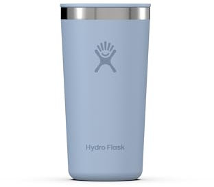 HYDRO FLASK - All Around Tumbler 355 ml (12 oz) with Closable Spill Proof Press-In Lid - Stainless Steel Double Wall Vacuum Insulated - Surf