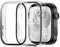 2 Pièces Coque Compatible avec Huawei Watch Fit 3, Coque PC Rigide avec Protection Écran HD 9H, Étuis Transparent avec Verre Trempé Intégré, Ultra-Fin Anti-Rayures, Sensibilité Tactile Préservée