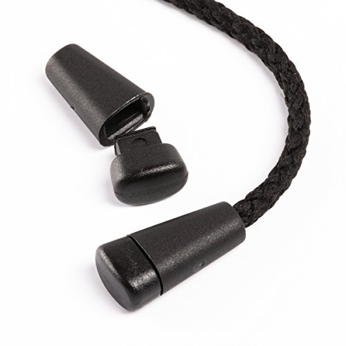Due Emme 2M 5 Stck. Kordelende 106/5 mit 1 Loch für Schnüre und Kordeln bis 3mm Stärke