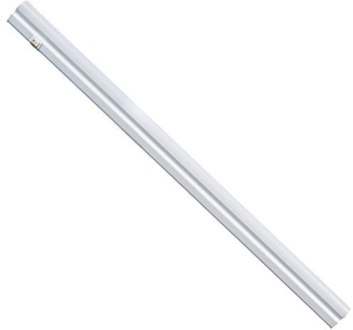 Electraline 65046 Plafoniera LED sottopensile luce naturale 4000K con interruttore 8W 800 Lumen cavo 1,5 mt per Cucina, Bagno, Camera da Letto, Guardaroba, Libreria