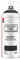 Marabu 02630018175 - Chalky Chic Spray, ebenholz 400 ml, deckende, matte Kreide-Sprühfarbeauf Wasserbasis, für samtweiche Oberfläche auf Holz, Metall und Kunststoff, Used Look durch Anschleifen