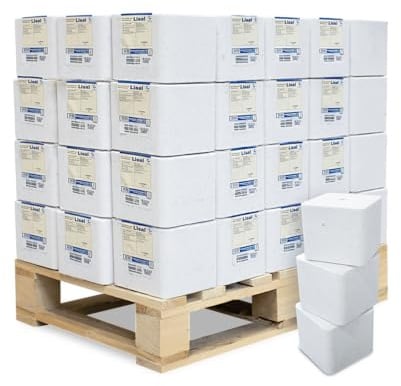 Salzlecksteine Salzleckstein Leckstein Salzstein Mineralleckstein Viehsalz Salz Für Pferde Rinder Ziegen Schafe Wild Tiere Lisal 10kg x 60 Steine 600kg / 1 Palette KSK