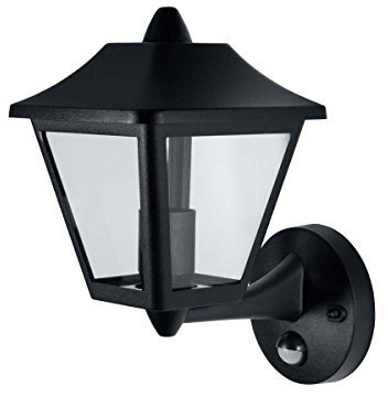 Osram LED Wand- und Deckenleuchte, Leuchte für Außenanwendungen, Sockel E27, Integrierter Tageslicht- und Bewegungssensor, Endura Classic Trad Up Sens