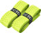 VICTOR Fishbone Griffband Grip, schwarz & grau (Neongelb, 3er)