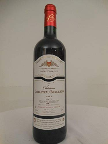 blaye château cailleteau-bergeron fût de chêne rouge 2009 - bordeaux france.