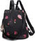 Rucksack Damen Wasserdichte Anti Diebstahl Schulrucksack Umhängetasche, Mode Cityrucksack Tagesrucksack für Schule Reisen Arbeit Einkauf (Schmetterling)