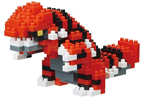 Nanoblock NBPM_062 Pokemon Groudon Building Kit…
