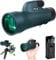 ESSLNB 12x50 Monocular-Telescope for Smartphone BAK4 Monoculars for Adults High Powered Waterproof Monocular Scope for Stargazing Hunting Wildlife Bird Watching Travel