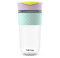 SoleCup. Large Travel Mug - Reusable Insulated Coffee Mug - 18oz/530ml BPA-Free Hot Drink Travel Mug with Lid & Silicone Band…