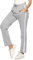 Irdcomps Damen Jogginghose Baumwolle Lang Sporthose Freizeithose High Waist Trainingshose Streifen Sweathose mit Taschen Laufhosen für Frauen Yoga Fitness Laufen A-Grau XL
