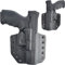 COP® 3PRI Gürtelholster kompakt/lang, Kunststoff/schwarz, Links, H&K P30, P30SK
