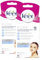Veet PURE Kaltwachsstreifen – Geeignet für sensible Haut – Anwendung für Gesicht – Bis zu 28 Tage glatte Haut – 40 x Doppelstreifen à 80 Anwendungen