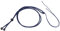 sourcing map 10pcs Jade Rope Nylon Cord Empty Necklace Holder Strings Emerald Rope Adjustable Pendant Braided Necklace Rope for Necklace DIY Crafts Handmade, Blue
