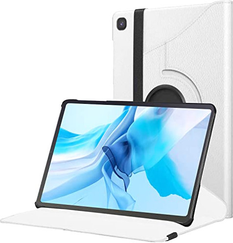 Funda para Samsung Galaxy Tab A de 10.1 pulgadas 2019 (SM-T510/T515/T517) | Funda de piel sintética con rotación de 360 grados con función de encendido y apagado automático | Funda protectora