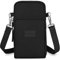 Aucuu Petit Sac Téléphone Portable Femme, Oxford Messenger en Tissu Brassard de Sport avec Bandoulière Réglable, Crossbody Pochette Sacoche Running Armbag pour 7''(prise casque arrière)