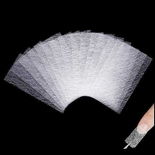 20 Pièces Extension d'Ongle en Fibre de Verre de Soie Outil d'Art d'Ongle, Ongles D'Extension En Fibre De Verre, Bouts de Fibre de Verre de Prolongation Ongle pour Ongles Extension