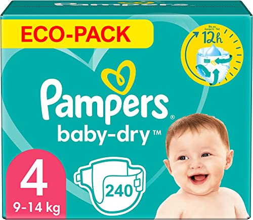 PAMPERS Baby-DRY Größe 4.240 Windeln (9-14 kg)