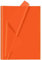 CHRORINE 60 Blatt Orange Seidenpapier für Halloween Thanksgiving - Geschenkverpackung, DIY Handwerk, Dekoration, Geburtstag, Urlaubsparty (50,8 x 37,8 cm)