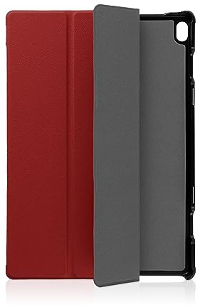 Smarte Hülle mit weichem Inlay für das 10.3 Lenovo Tab M10 2019 (1. Generation) in WEINROT [passend für Modell TB-X505F, TB-X505L, TB-X605F, TB-X605L]