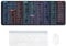 RosewineC Keyboard Shortcuts Mouse Mat,Quick Key Large Gaming Mouse Pad,Anti-Slip Computer Mat with Excel Office Word Shortcuts Pattern,Keyboard Pad for Office Home Desk Pc Laptop (80x30x0.2cm)