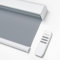 JOYENG Motorized Blinds Blackout Shades Automatic Shades Remote Control Cordless Room Darkening Smart Window Blinds Custom Size (Waterproof Grey)