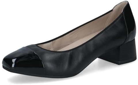 CAPRICE Comfort Damen Pumps Kleiner Absatz Mehrweite H